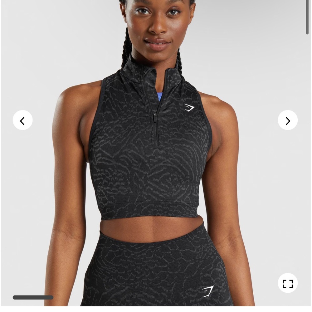 Gymshark Adapt Animal seamless crop Large